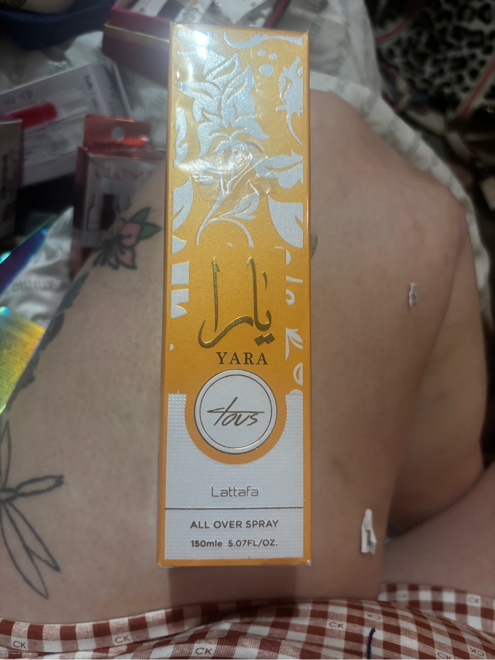 Yara Tous All Over Spray — Orange Body Mist by Lattafa